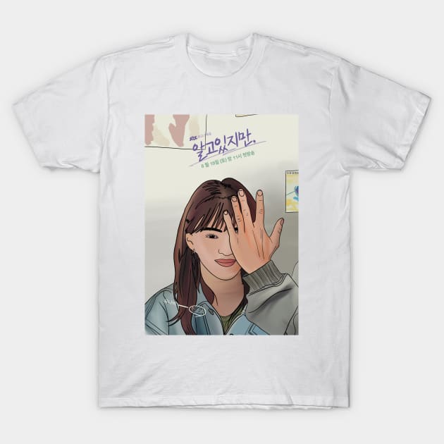 Nevertheless- K drama pop art poster T-Shirt by SturgesC